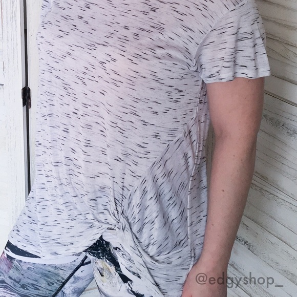 Bobeau | Knot Front Tee - Picture 3 of 5